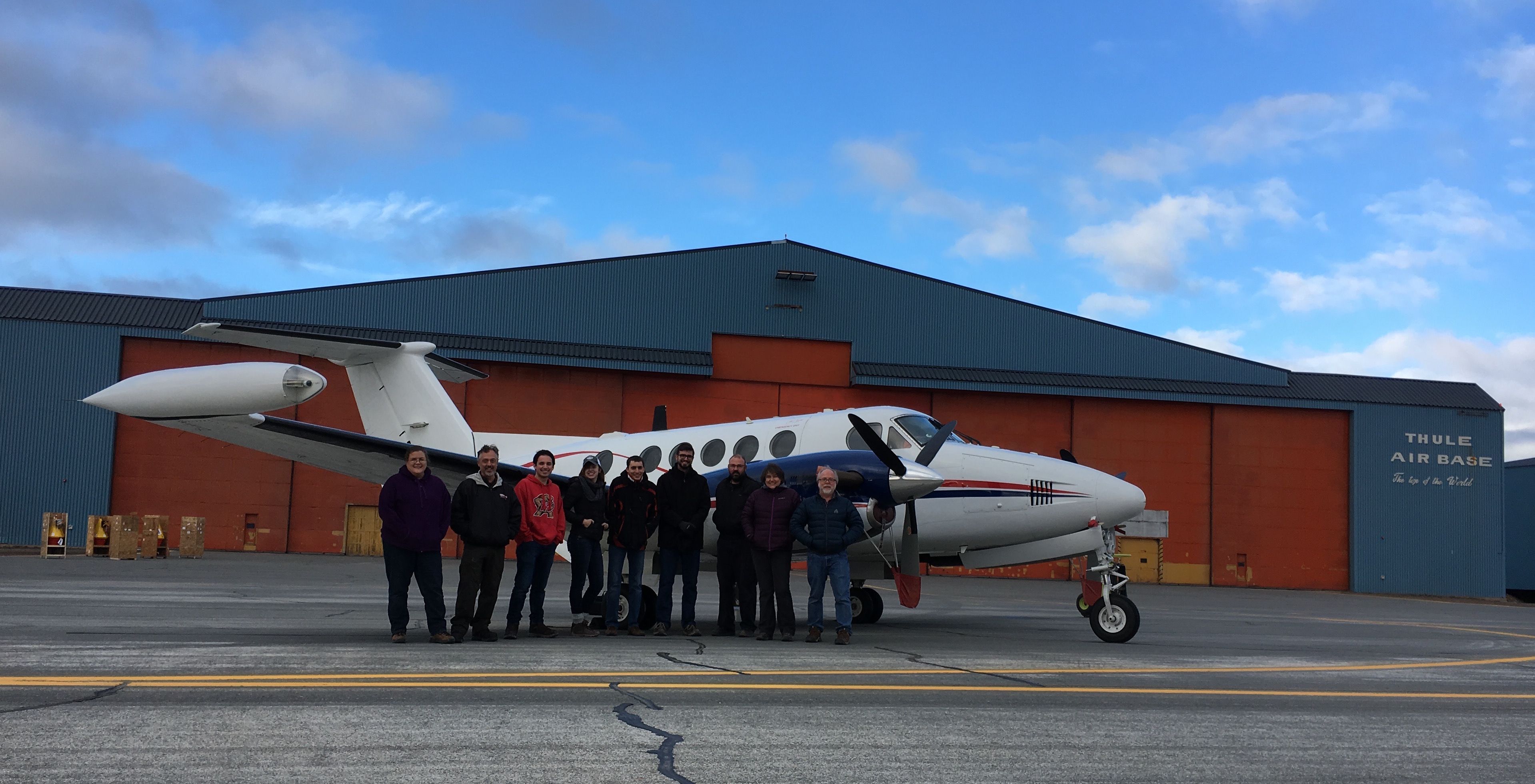 LVIS Team in Thule, Greenland