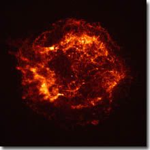 Chandra X-ray image of Cas A