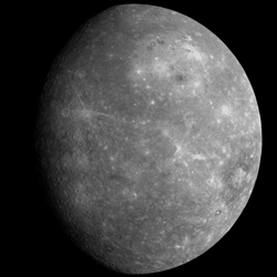 Global view of Mercury, as seen by MESSENGER