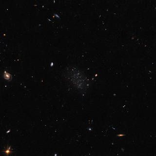 Hubble Spots an Elusive Galaxy