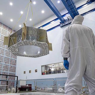 Framework for NASA’s Roman Spacecraft Moves to Goddard Clean Room