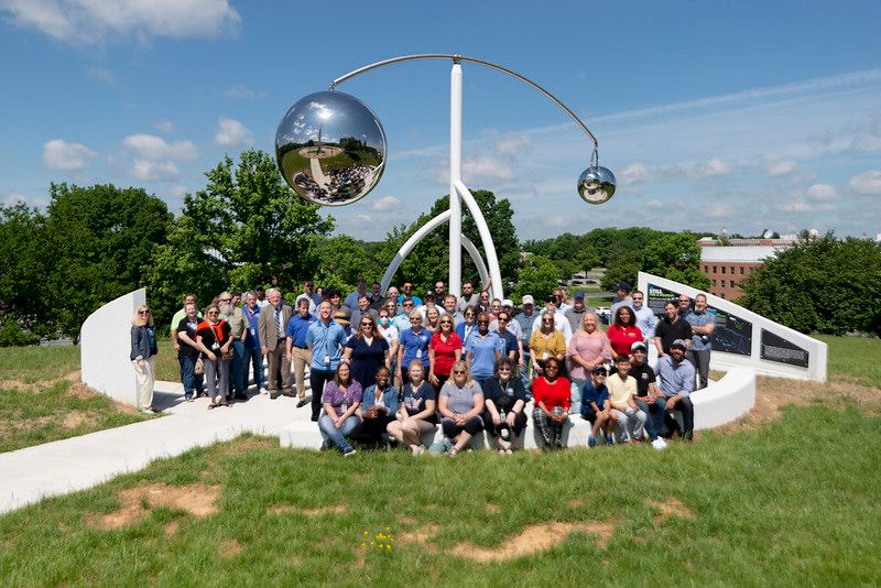 Employees from the JPSS and GOES-R programs pose for a group photo