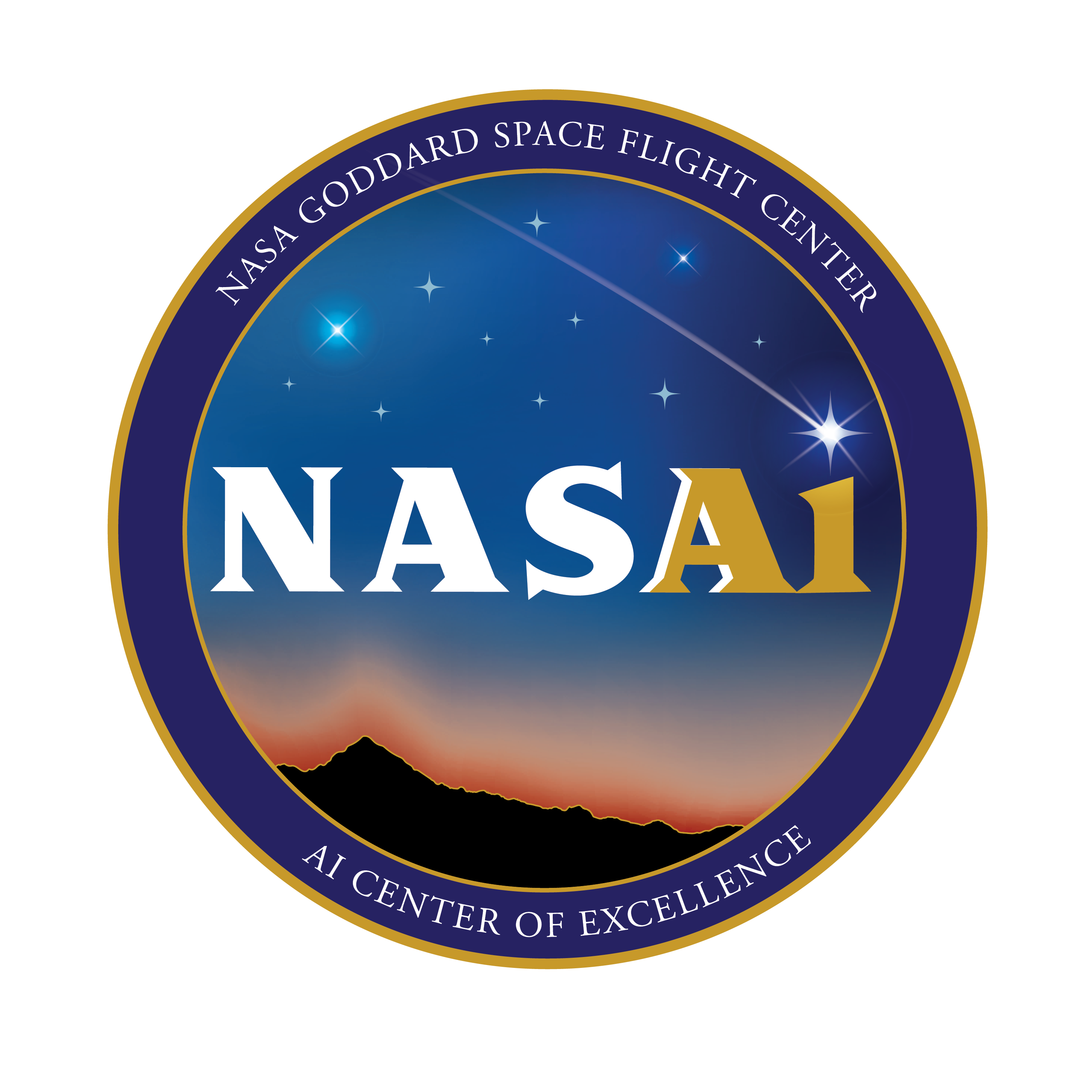 NASA AI Center of Excellence logo