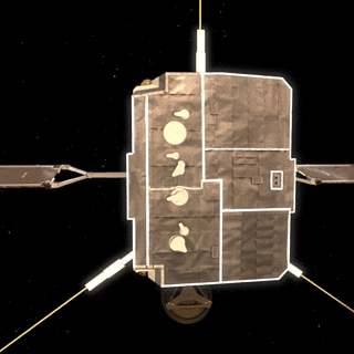 Animation of Solar Orbiter spacecraft